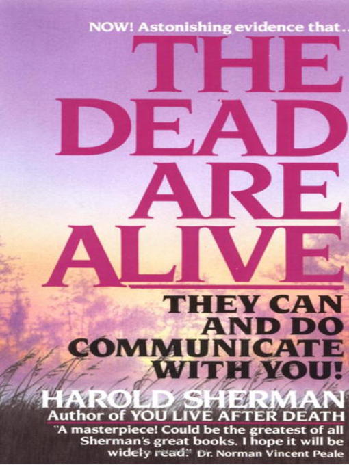 Title details for The Dead Are Alive by Harold Sherman - Wait list